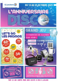 Prospectus E.Leclerc AUCH : ANNIVERSAIRE 2 - SUR DM21