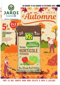 Prospectus E.Leclerc SOUSTONS : JARDIN AUTOMNE /TOUSSAINT