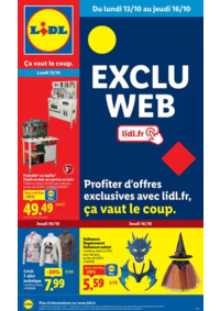 Prospectus Lidl PARIS 24-28 rue Henri Labrouste : Profiter d'offres exclusives avec lidl.fr, ça vaut le coup