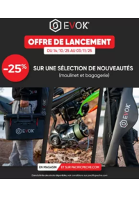 Prospectus Pacific Pêche TOULOUSE - AUCAMVILLE : Nouveautés Evok