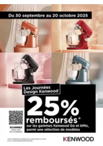 Prospectus Cuisine plaisir : Les Journées Design Kenwood