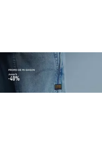 Prospectus G-Star Pau : PROMO DE MI-SAISON Jusqu'à -40%