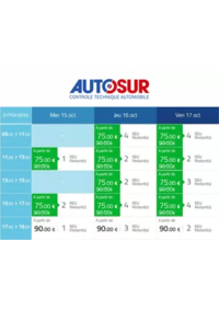 Prospectus Autosur BIHOREL : Autosur ptomotions