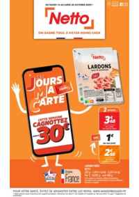 Prospectus Netto Breuillet : Les Jours Ma Carte