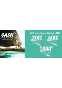 Prospectus Cash Piscine Montelimar - Les Tourrettes : Cash construction et rénovation