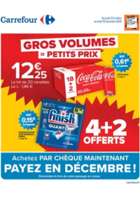 Prospectus Carrefour Contact LA FERTE MACE : GROS VOLUMES 4