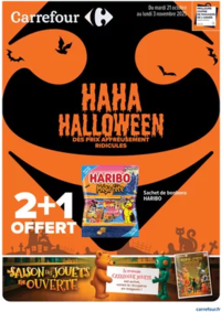 Prospectus Carrefour Contact LA FERTE MACE : HAHA HALLOWEEN !