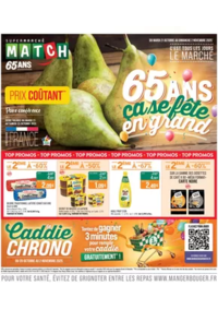 Prospectus Supermarchés Match Château - Salins : 65 ANS ça se fête en grand
