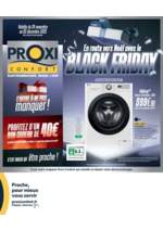 Prospectus Proxi Confort : ProxiConfort BP Black Friday 2025