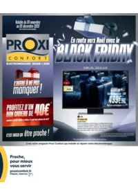 Prospectus Proxi Confort AUZANCES : ProxiConfort BB Black Friday 2025