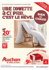 Prospectus Auchan BUCHELAY : Bien au chaud : une couette à ce prix, c'est le rêve