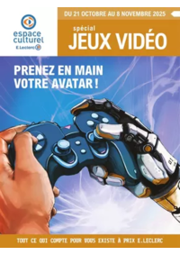 Prospectus Espace culturel E.Leclerc BOURG LES VALENCE : E.Leclerc Espace Culturel GUIDE JEU VIDEO