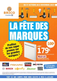 Prospectus Brico E.Leclerc MARENNES : Trafic Brico 11