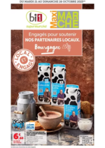 Prospectus Maximarché : Engagés pour soutenir NOS PARTENAIRES LOCAUX. Bourgogne