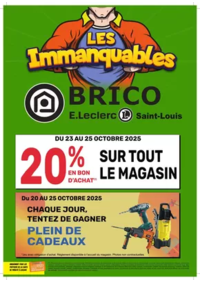 Prospectus E.Leclerc SAINT LOUIS : Les Immanquables #4