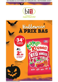 Prospectus bi1	 BOURBON-LANCY : Halloween À PRIX BAS