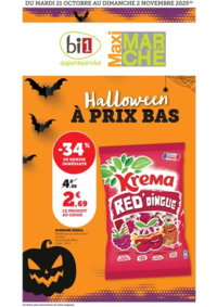 Prospectus bi1 Noiron-sous-Gevrey : Halloween À PRIX BAS