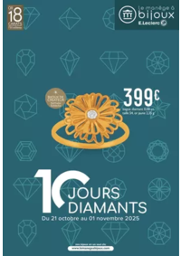 Prospectus Le Manège à Bijoux E.Leclerc LA FERTE MACE : 10 JOURS DIAMANTS OCTOBRE