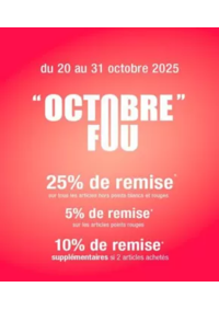 Prospectus MAUBOUSSIN LILLE : Octobre fou!