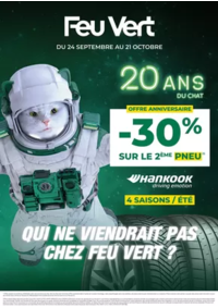 Prospectus Feu Vert : Offre Anniversaire