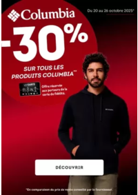 Prospectus Sport 2000 LE RAINCY : Offre réservée aux porteurs de la carte fidélité : du 20 au 26 octobre 2025, profitez de -30% sur to