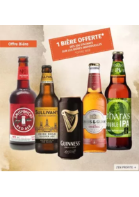 Prospectus Comptoir irlandais Bordeaux : Découvrez notre offre exclusive sur les bières : pour 20€ de bières achetées, recevez une bière offe