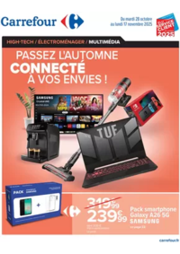 Prospectus Carrefour Contact Charolles : PASSEZ L'AUTOMNE CONNECTÉ À VOS ENVIES !