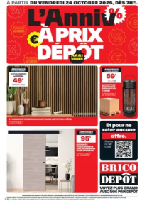Prospectus Brico Dépôt CAMBRAI : L’Anniv à prix dépôt !