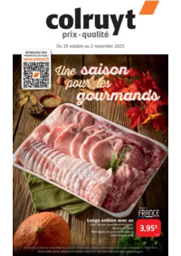 Prospectus Colruyt FAULQUEMONT : Une saison pour les gourmands