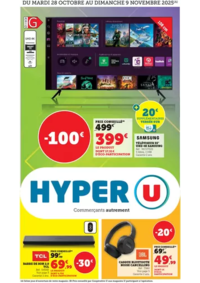 Prospectus Hyper U SAINT PHILBERT DE GRAND LIEU : Spécial Image et Son