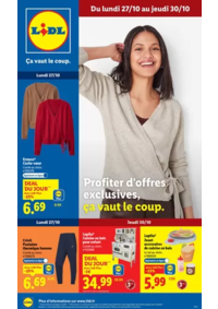 Prospectus Lidl PONTORSON : Profiter d'offres exclusives avec lidl.fr, ça vaut le coup