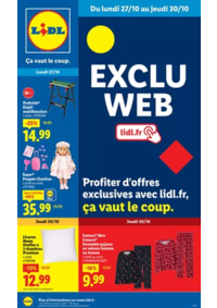 Prospectus Lidl EVRON : Profiter d'offres exclusives avec lidl.fr, ça vaut le coup