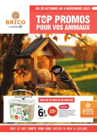Prospectus Brico E.Leclerc USSEL : Trafic Animalerie 9