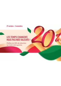 Prospectus Coffea Lisieux : Anniversaire Cofféa : 20% de remise