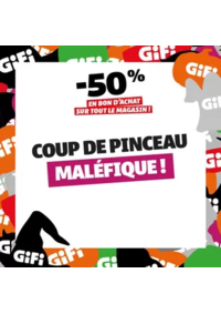 Prospectus Gifi LORIOL SUR DROME : Le secret d’un look d’Halloween réussi ? Un make-up qui fait frissonner !