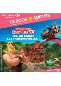 Prospectus Carrefour Spectacles GUERET : LE BOOK DE VOS SORTIES
