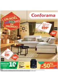 Prospectus Conforama BESANCON : Un Noël HoHoHo en promos !