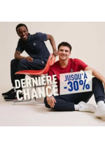 Prospectus Le Coq Sportif : DERNIÈRE CHANCE
