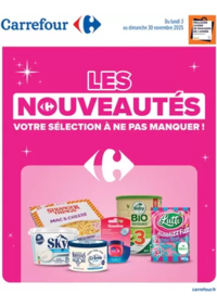 Prospectus Carrefour Contact AIRE SUR LA LYS : LES NOUVEAUTÉS DE NOVEMBRE