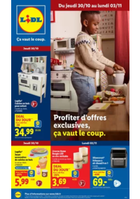 Prospectus Lidl YSSINGEAUX : Profiter d'offres exclusives, ça vaut le coup