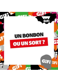 Prospectus Gifi CESTAS : Qui dit Halloween dit… film d'horreur et pluie de bonbons !