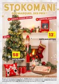 Prospectus Stokomani Longueau : Décoration de Noël