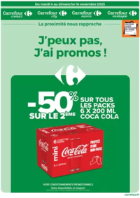 Prospectus Carrefour Express Lallaing : J'PEUX PAS J'AI PROMOS DU 4 AU 16 NOVEMBRE !