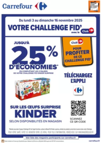 Prospectus Carrefour Contact Langon : VOTRE CHALLENGE FID AVEC LE CLUB