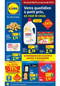 Prospectus Lidl LE CENDRE : Retrouvez la gamme Favorina à prix Lidl : panettone, biscuits de Noël, pâte d'amande...