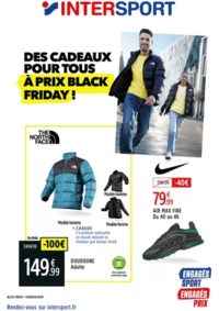 Prospectus Intersport VILLE : Des cadeaux pour tous à prix black Friday !