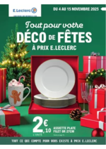 Prospectus E.Leclerc : CADEAUX 1 - PREPARATION DE NOEL