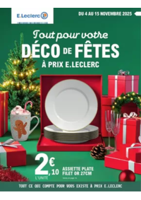 Prospectus E.Leclerc CHINON : CADEAUX 1 - PREPARATION DE NOEL