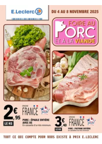 Prospectus E.Leclerc ALBI : FOIRE AU PORC ET A LA VIANDE 2