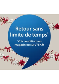 Prospectus Jysk AUXERRE : Offres exceptionnelles de Noël